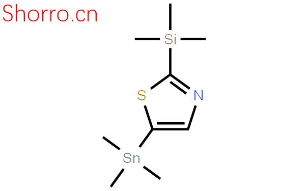 2-(三甲基甲硅烷基)-5-(三甲基錫)噻唑結(jié)構(gòu)式圖片|108306-57-6結(jié)構(gòu)式圖片
