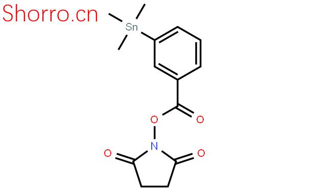 N-琥珀酰亞胺基3-(三甲基錫烷基)甲酸酯結(jié)構(gòu)式圖片|122856-01-3結(jié)構(gòu)式圖片